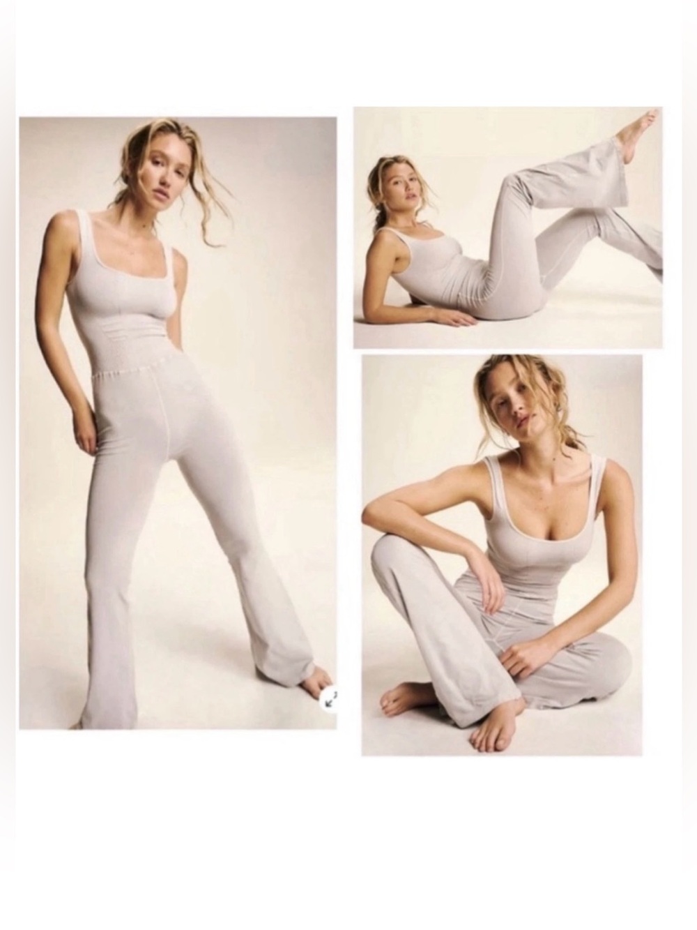 FP Free People Good Karma Flare Onesie